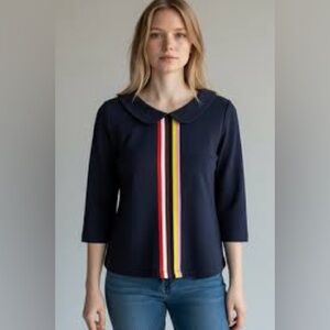 NWT Boden Rainbow Top Size 10